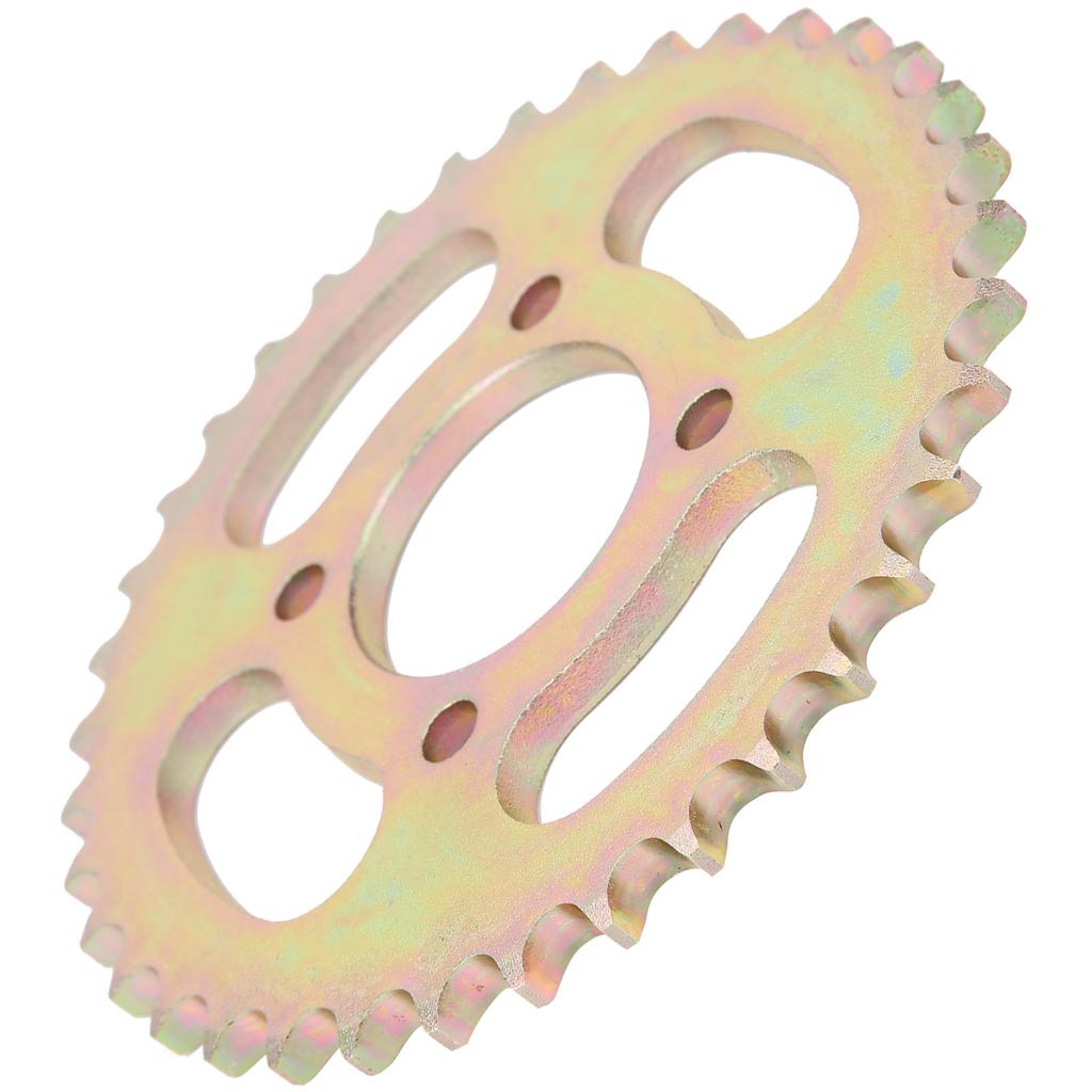 428 Model 37 Teeth Chain Wheel Steel Crankset Replacement 4 Hole for Electric Tricycle Kart