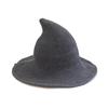 Cappello da strega vintage per Halloween, in lana lavorata a maglia, per feste, maschere, accessori per la decorazione del festival