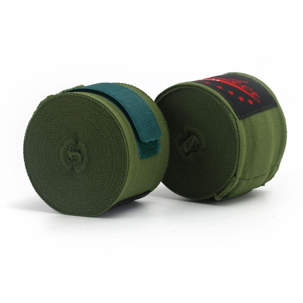 

5M Hand Guards Straps 2 Rolls Boxing Bandages Wrapped Competition Gloves Boxing Straps Sanda зелёный