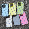 Cartoon Blue Star Pattern 2 in 1 Matte Phone Case for IPhone 16 17 Air 15 14 13 12 11 Pro Max Plus X XS XR 16e Shockproof Cover