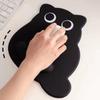 Hand Guard Black Cat Mouse Pads Wrist Pad Kawaii Cat Mouse Pad Cat Large Mouse Mat  Home Decor