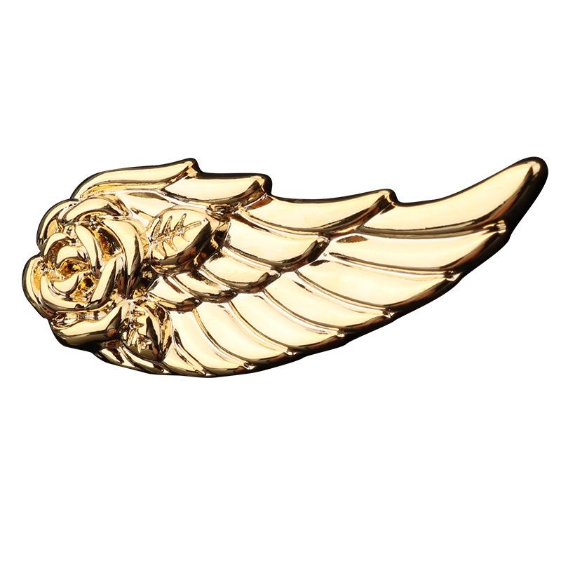 Retro Men'S Brooch Business Suit Shirt Simple Pendant Badge Collar Pin Collar Badge