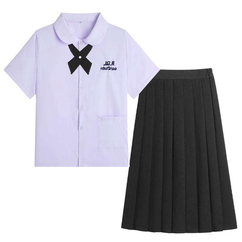 JK Uniform Thai-Style School Outfit Set for Girls - Ideal for Junior To High School: Graduation, Sports Meets, Choir Performances