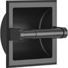 2025 New Toilet Paper Holder with Mounting Bracket Bathroom Wall Mount  Black Metal Toilet Paper Holder Recessed