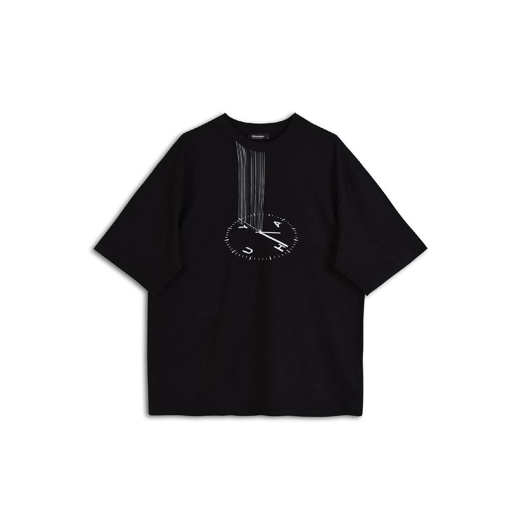 Clock Design White T-shirt 23