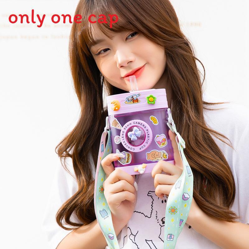 Childrens Creative Camera Style Water Bottle With Leakproof Sealing For Kids And Teens
