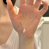 New 925 Silver Necklace Simple Personality Charm Pendant Choker Birthday Gift for Women Exquisite Jewelry