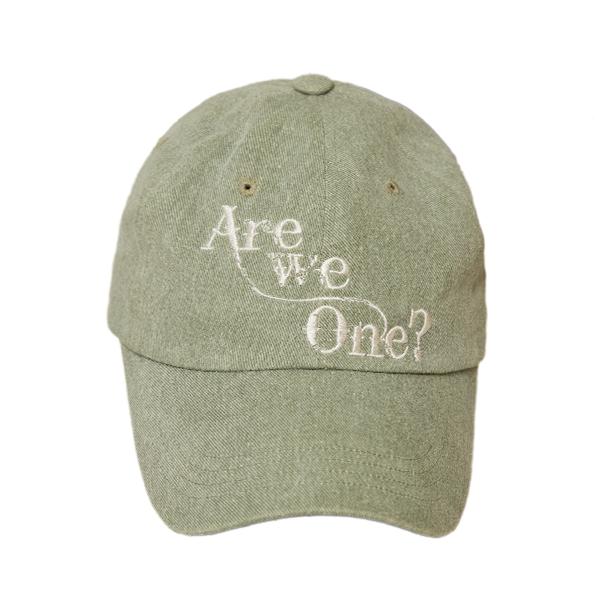 DVÀN Are We One Pigment Emb Ball Cap (Light Khaki)