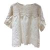 Loose Chiffon Shirt Women's Summer Clothing New Fashion Trendy Style Short-sleeved Tops Blouses