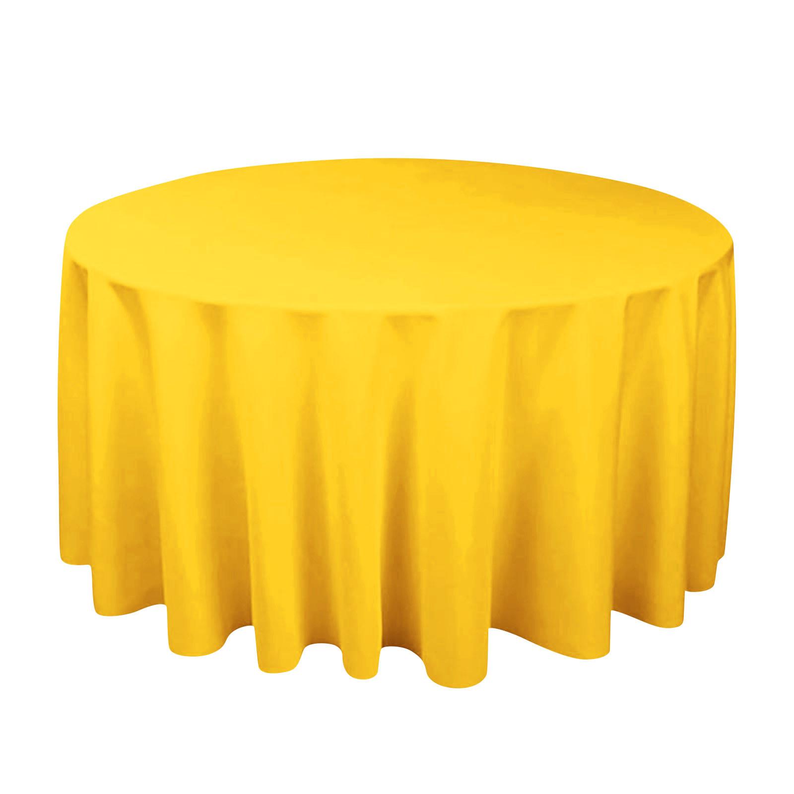 

Плотная однотонная ткань, однотонная круглая скатерть, принадлежности для вечеринок B жёлтый