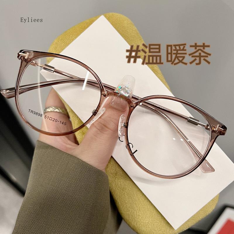 Unisex Retro Myopia Glasses Vintage Anti-Blue Light Blocking Short-Sighted Eyeglasses Diopter 0 To -4.0 Optical Vintage Eyewear