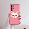 Cute Crying Cartoon Animal Phone Case for Samsung Galaxy S22 S23 S24 S25 FE Ultra 5G Silicone Classic Shockproof Case