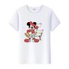 Summer Short Sleeve T-shirt Unisex Cartoon Tshirt Tops Oversized Tee Mickey Mouse Graphic Clothes