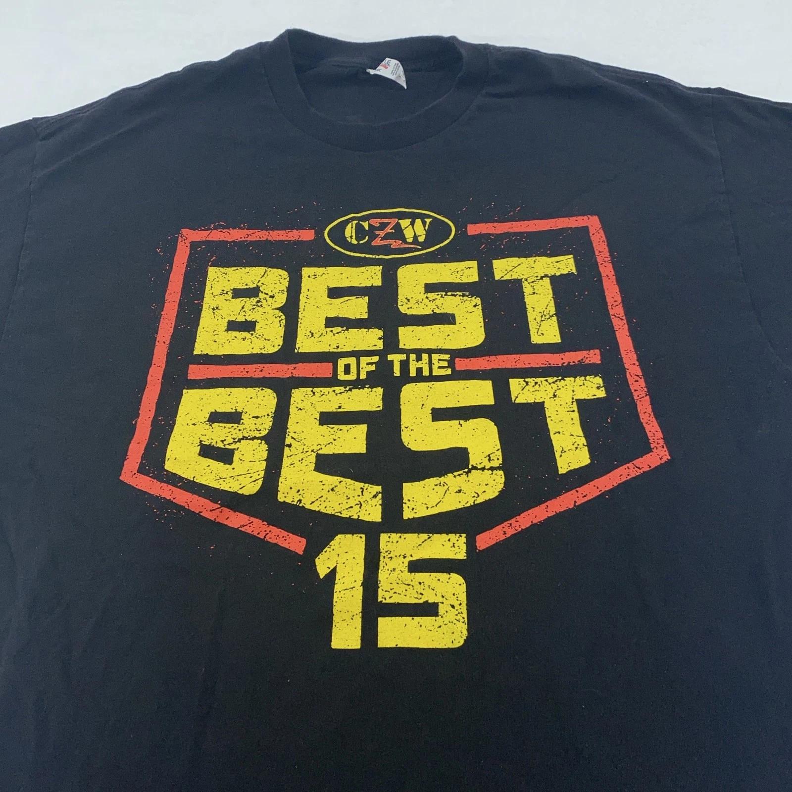 

CZW Best of the Best 15 Shirt Mens XL Wrestling Tournament Tee 2016 Combat M