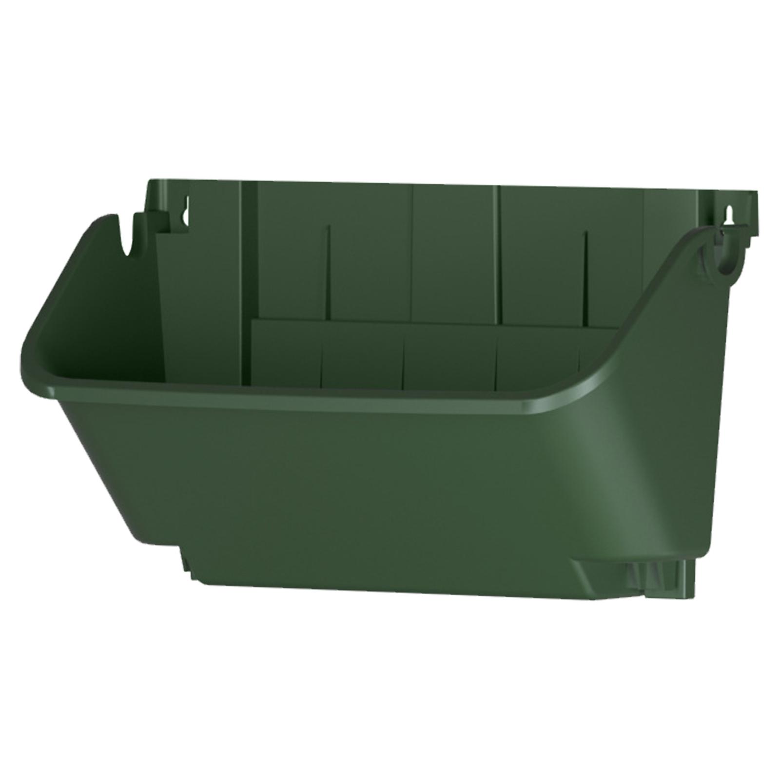 

Пластиковый горшок для растений с вертикальным дизайном, настенная подставка, цветочный горшок для комнатного и уличного садоводства, аксессуар для посадки армия зеленый