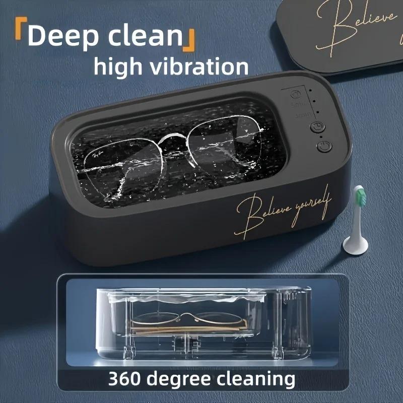 Xiaomi High-Efficiency Ultrasonic Glasses Cleaning Machine Household High-Frequency Cleaning Appliance for Optimal Dirt Removal
