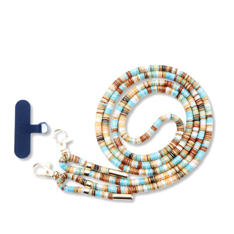 1PC Șnur de telefon de modă reglabil Stil boem Snur anti-pierdere Accesorii pentru geanta de vânt etnic