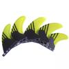 Bestseller Wabenmuster 5 Stück/Set Surfbrett Finnen Glasfaser Single Tab Finnen Carbon Surf Finnen