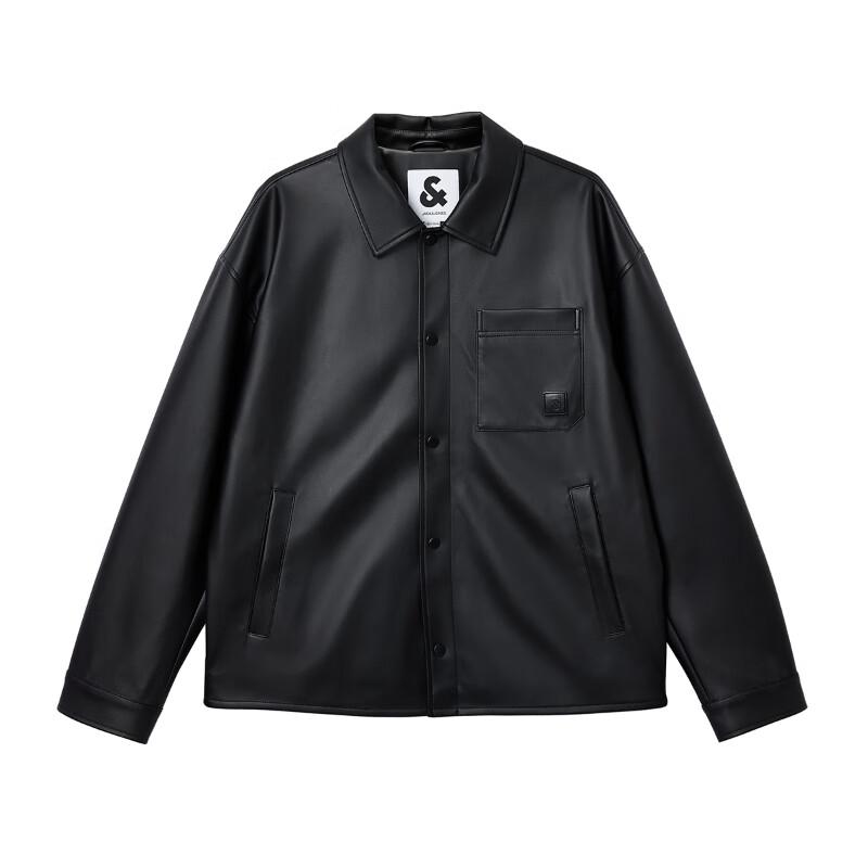 JACK&JONES Men's Spring 2026 Loose Lapel Long Sleeve Jacket