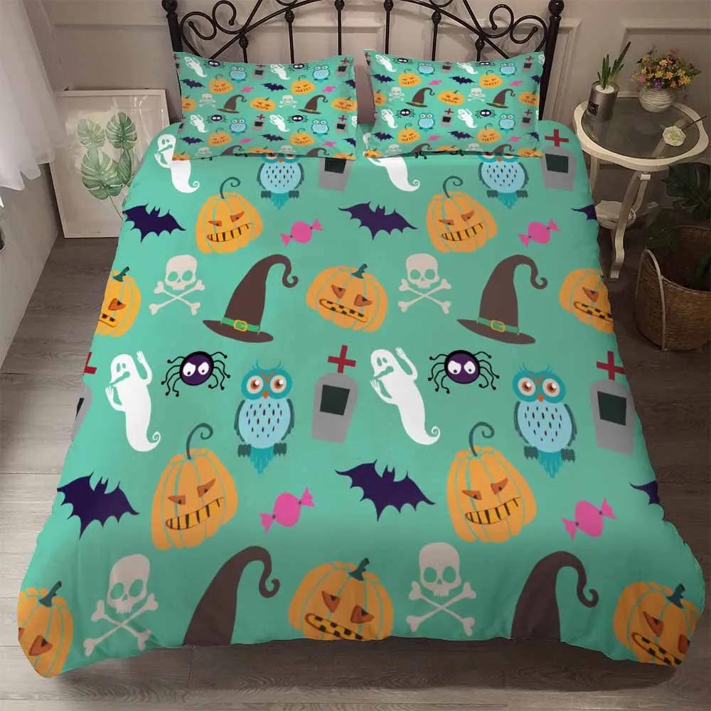 3pcs Dreamcatcher pattern printed bedding set,1 quilt cover+2 pillowcase, suitable for adults bedroom, home decoration