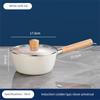 Non Stick Saucepan with Lid 18/20/22cm Small Milk Pot Durable Japanese Snow Pan