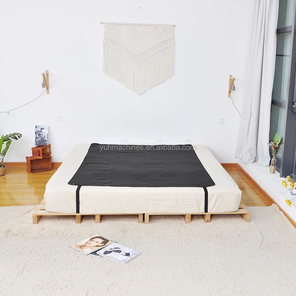 PU Leather Earthing Pad-Waterproof Anti-slip Black 68x185cm/137X185CM-Promotes Restful Sleep & Reduces Fatigue
