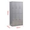 DXBG Stainless Steel Six-Door Employee Locker