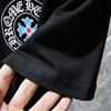 8708 CHROME HEARTS 2026 Summer New High Quality Cotton Round Neck Loose Large Size Men's and Women's T-shirt Couple T-shirt