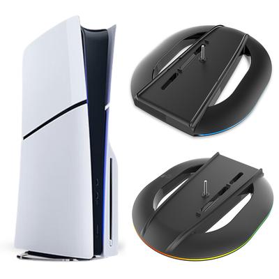 Base Stand Replacement Display Stand Base Console Stand for PS5 Slim Console Disc and Digital for Playstation 5 Slim Console