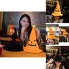 Adorable Plush Pumpkin Elf Hat For Halloween Festive Decorations And Cute Accessories