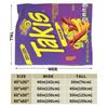 Κουβέρτα Takis Chili Chips Ζεστή Πρωτότυπη Βελούδινη Κλινοσκεπάσματα για Εξωτερική Διακοσμητική Φανελένια Κουβέρτα Κάλυμμα Κρεβατιού