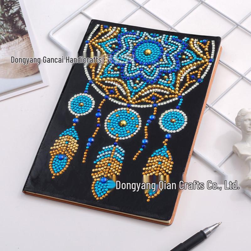 Diamond Painting DIY Notebook: Special-Shaped Shiny Design, 50 Pages, Perfect Christmas Holiday Gift