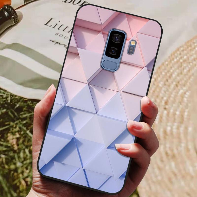 For Samsung Galaxy S9 S9 Plus Case Silicone Back Cover Case for Samsung S9 Plus SM- G960 G965 S9Plus Fashion TPU Phone Cases