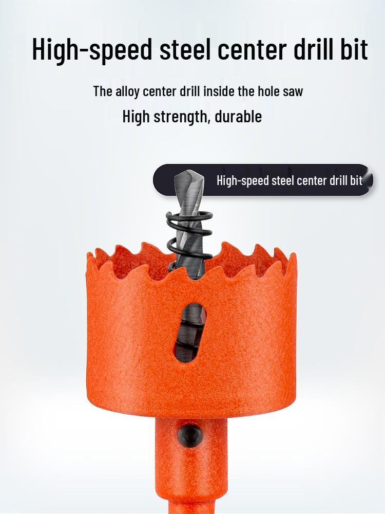 High-Quality 75mm Wood & Plasterboard Hole Saw Drill Bit for Downlights