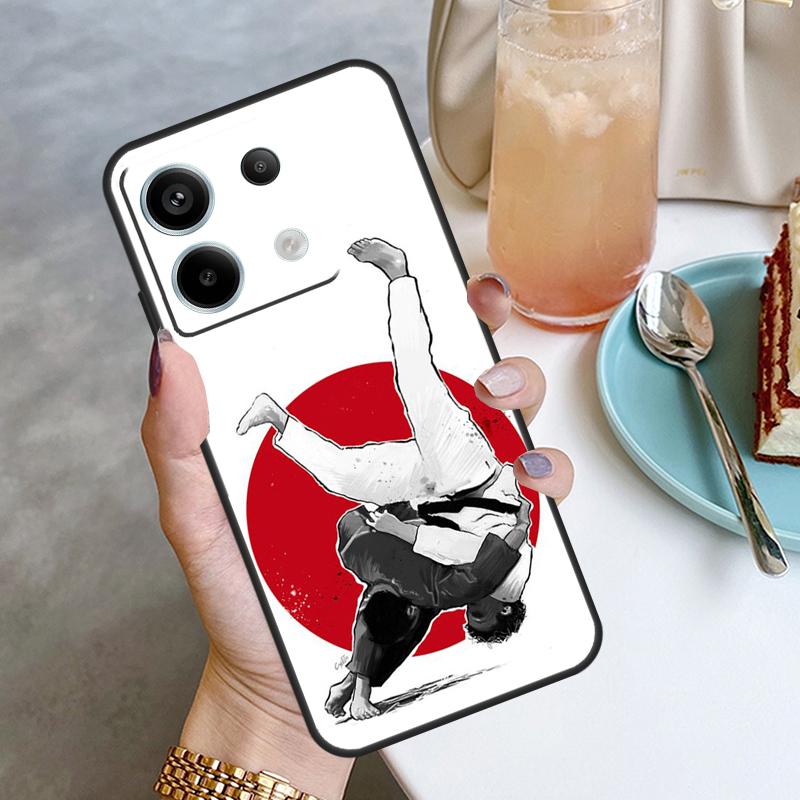 

Японский чехол для дзюдо для Xiaomi Redmi Note 13 Pro 12 11 10 9 Note 12S 10S 11S 9S Redmi 12 10C 12C 13C Redmi Note 11