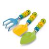 Kids Gardening Tool Set 6Pcs Caterpillar Handle Shovel Rake Watering Can Storage Bag Gloves