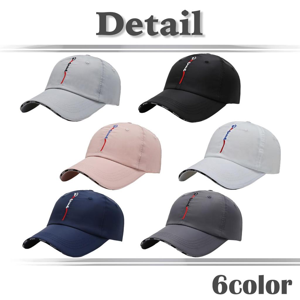 Cap with English Mountain CA888 [White Fang] Letters, Hat, Outdoor, Climbing, Walking, Fishing, Women's, Men's, (Navy)