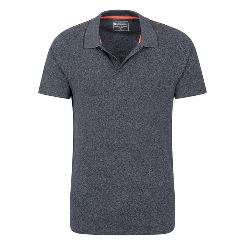 Mountain Warehouse Mens Cordyline Textured Polo Shirt