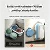 No Drilling Multifunction Stainless Steel Washbasin Hook Heavy Duty Wall Mount Holder for Kitchen Bathroom Organizer