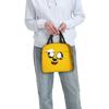 Custom M-Mikecracks Insulated Lunch Bag for Women Men Portable Cute Thermal Cooler Lunch Box School