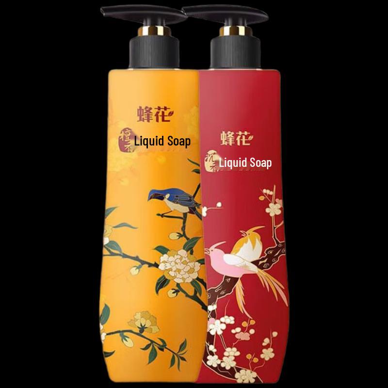 Bee & Flower Scented Liquid Soap Set