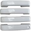 YOUNGERCAR Oxford White Door Handle Cover Fit for 2021-2024 2025 Ford F150 Bronco Door Handle Covers Overlay No Passenger Keyhole No Smart Key Holes