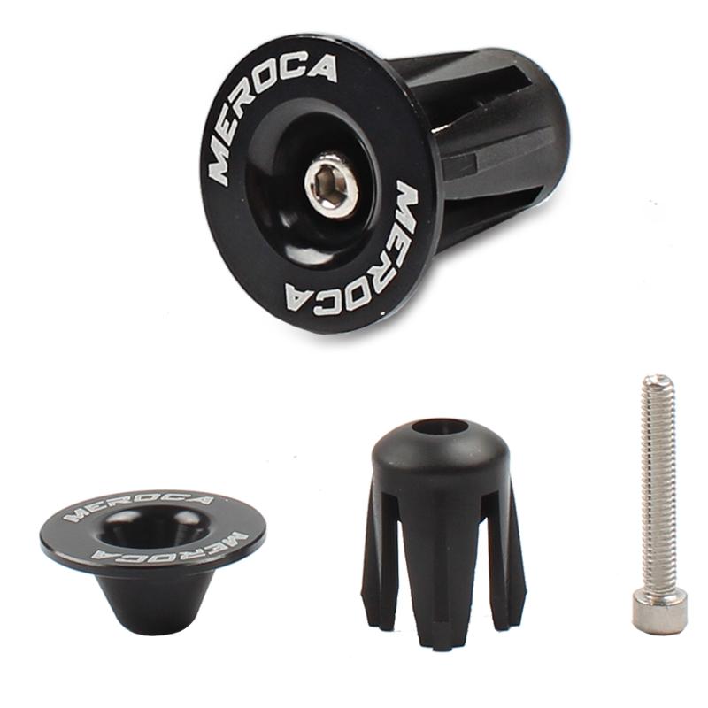 1 Pair Mountain Road Bike Handlebar End Plugs Color Aluminum Alloy Handle Bar End BMX MTB Bike Grip Cover Bicycle Accessories