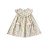 2024 Summer New Children's Clothes Colorful Polka Dot Girl Dress Korean Ruffle Doll Collar Children's Skirt Sweet