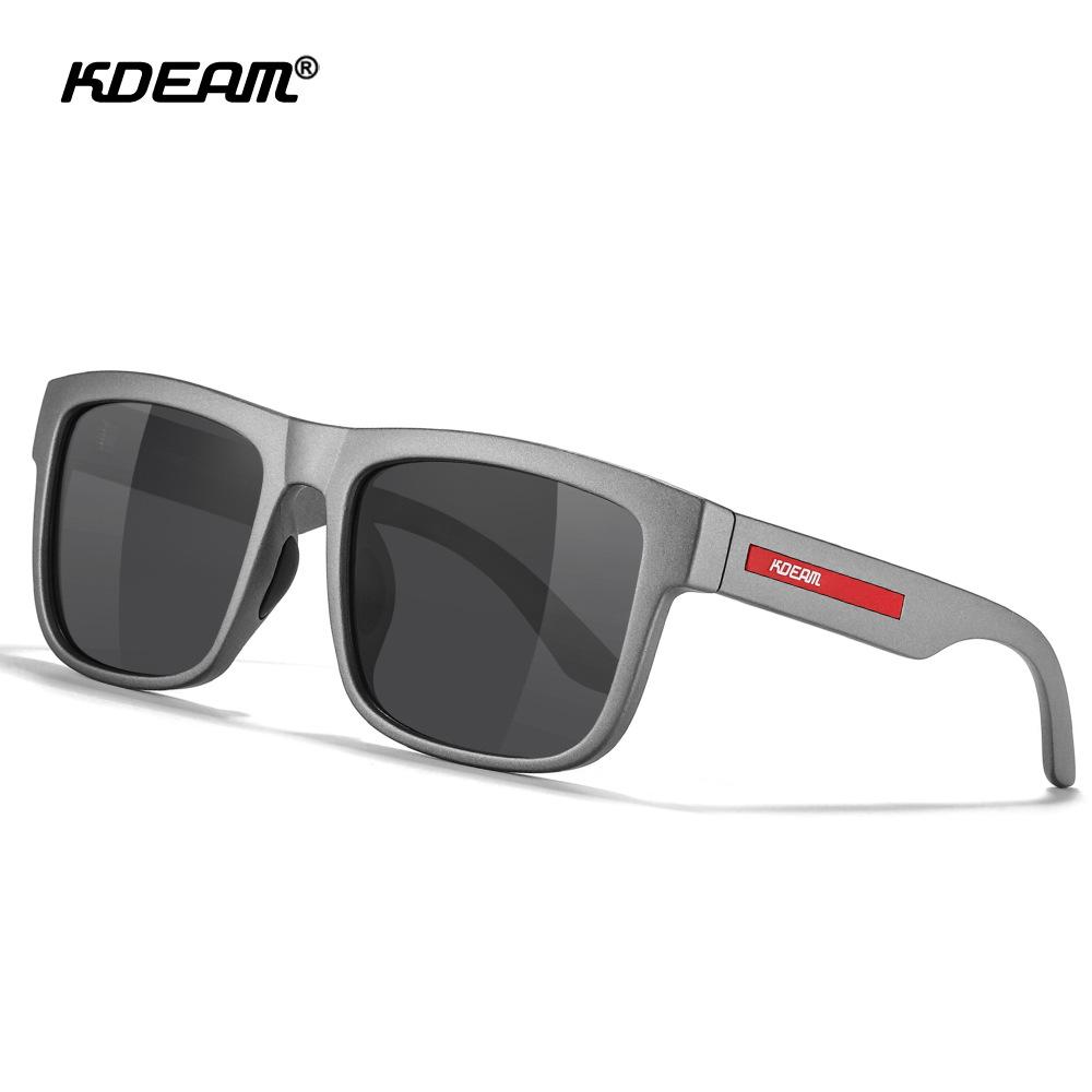 Polarized Sunglasses, Men'S And Women'S Square Sunglasses, Colorful Real Film Sunshades, Outdoor Driving Glasses