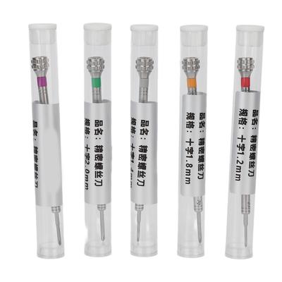 5pcs Watch Screwdrivers Wear Resistant Steel Cross Drivers Repair Tools for Cell Phone Computer Glasses