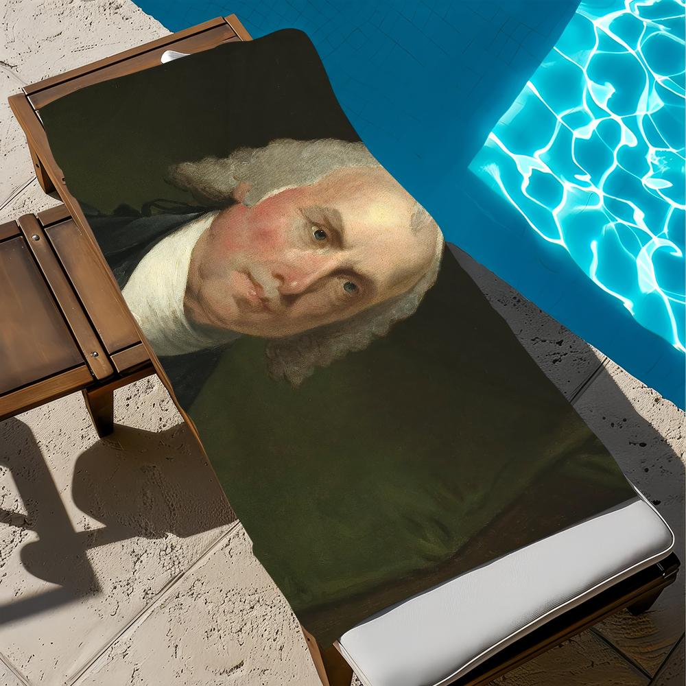 

Towel Beach Bath Quick-Drying J-James Lightweight Portable Sauna Camping Swim Pool Portrait M-MadisonS Travel W40*H60(CM)