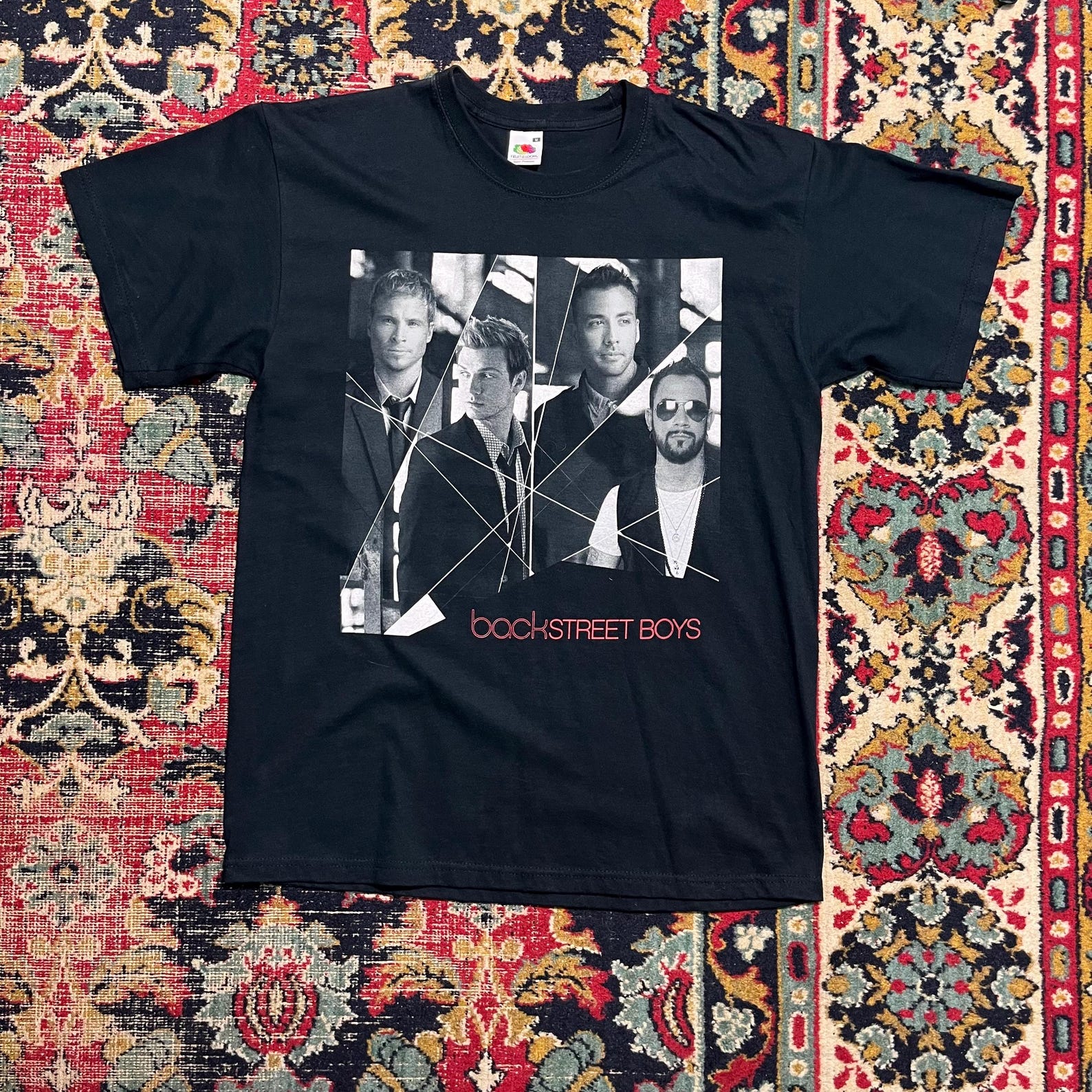 Vintage Backstreet Boys T-Shirt World Concert Size M 2XL