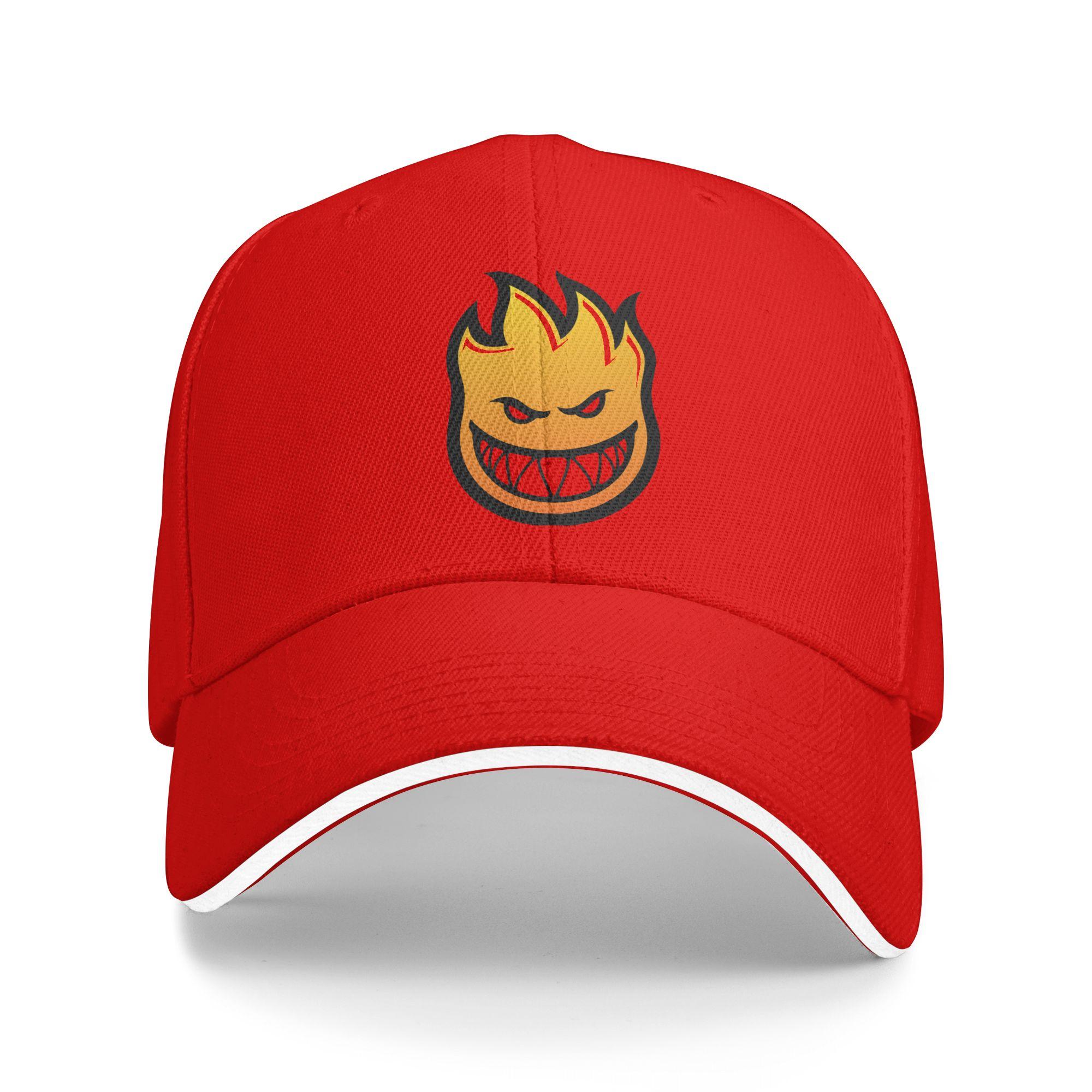 Spitfire Skate  Baseball Cap  Unisex Women Custom DIY Trucker Hat Summer Casual Outdoor Sport Wholesale Baseball Caps One Size
