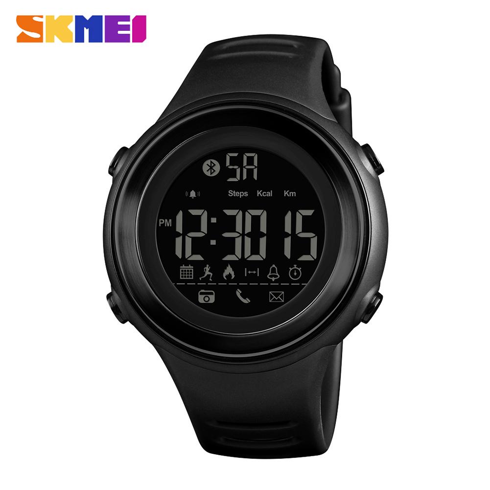SKMEI Watches Fashion Men Sports Smart Watch Bluetooth Pedometer Calorie 50m  Waterproof 1396 comprar a buen precio — entrega gratuita, reseñas reales  con fotos — Joom